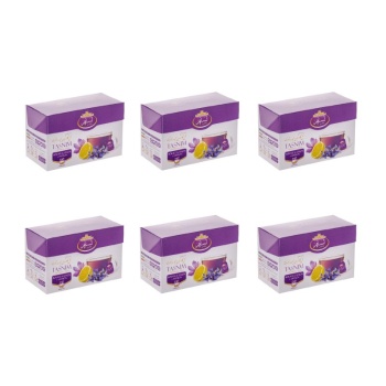  کیسه ای گل گاو زبان لیمو و زعفران تسنیم طلایی بسته 6 عددی6333e66a0be17116100